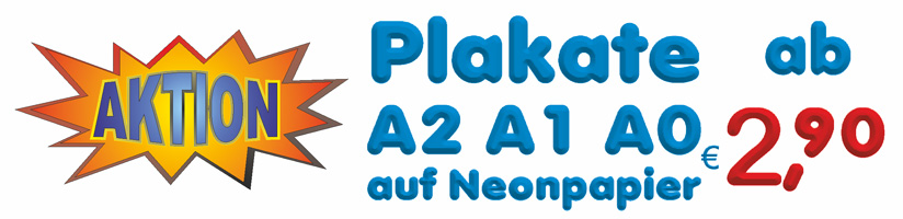 Aktionsplakate